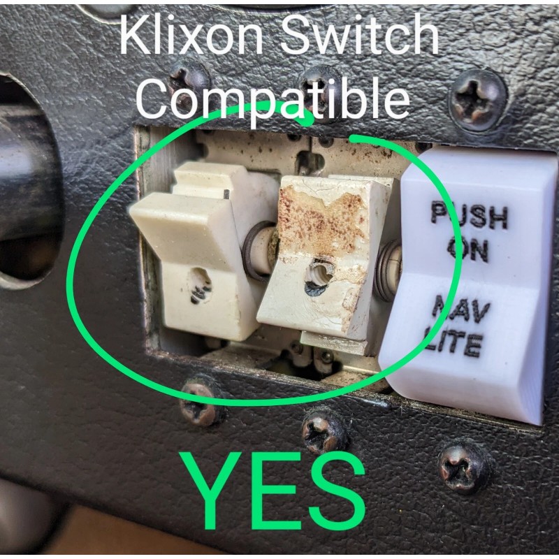 Boost Pump Mooney Klixon Switch Cover