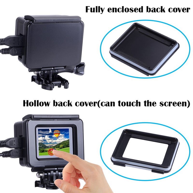 Suptig Protective case Black Charging case Wire Connectable Skeleton Protective