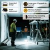 2 Pack Portable LED Work Light with Stand, T-SUNUS Super