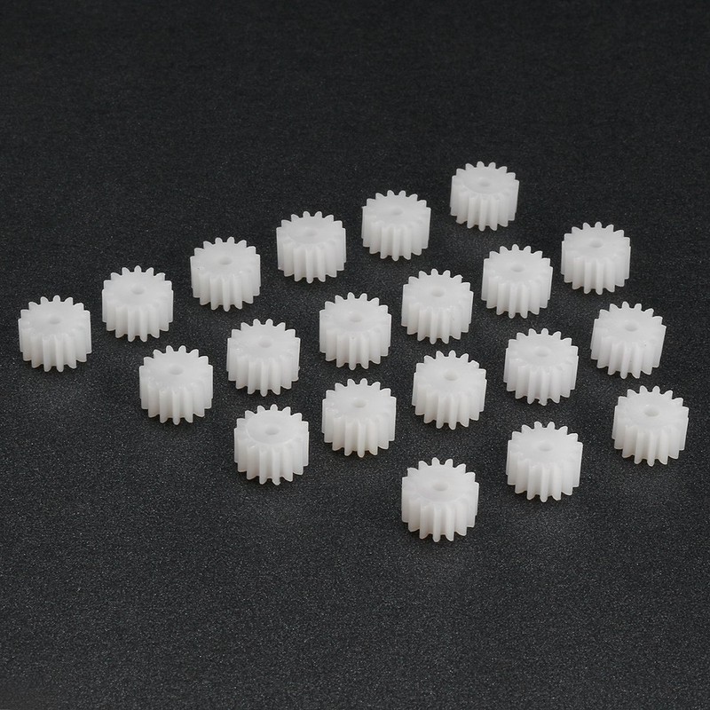 uxcell 20pcs Plastic Gears 15 Teeth Model 152A Reduction Gear