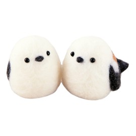 Hamanaka H441-602 Wool Felt Kit, Animal Crossings Made with Needle Felt, Shimanaka
