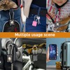AirTag Holder Waterproof,AirTag Waterproof Case with Wire Cable for Luggage,Keys,Backpack