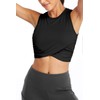 Sanutch Crop Tank Tops for Women Cropped Workout Tops Racerback