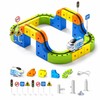 Electric Magnetic Train Track Set for Kids – Interactive Building