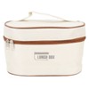 Bento Box Round Lunch Box Coffee Brown Stainless Steel Leakage