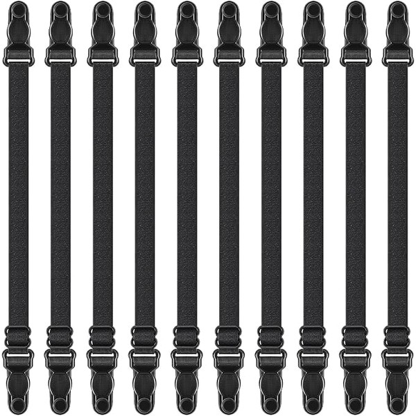 PUGAILA 10Pcs Mask Strap Extenders, Mask Extenders/Ear Savers, Face Mask