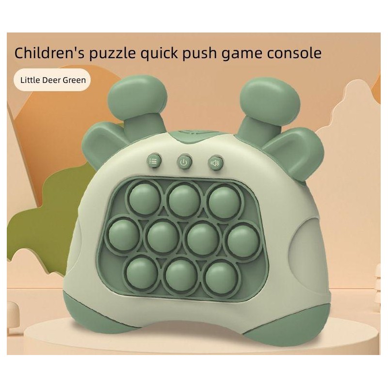 Quick Fast Push Game Console Electronic Pop It Game Light