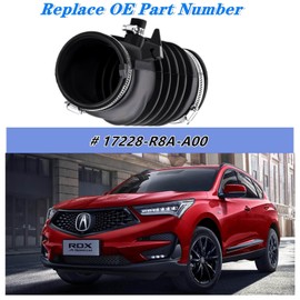 Air Intake Inlet Tube Hose Duct 17228-R8A-A00,Compatible with Acura RDX 3.5L 2013-2018 Replace 17228-R8A-A00 17228R8AA00