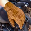 PRO FUTURE CAFE RACER Chopper Custom Wax Yellow Touch Leather