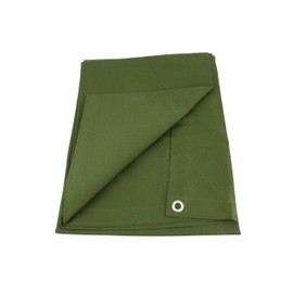 Mytee Products 12' x 16' Green Canvas Tarp 12oz Heavy Duty Water Resistant