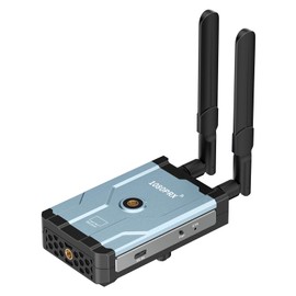 Wireless HDMI Receiver, 1640 feet, 2.4/5.8GHz 1080P HD Lossless Transmission, Plug and Play, Support for Local Loop Out, HDMI Extender Support 1 TX 6 RXs Multi-Screen Synchronization