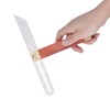 Woodworking Bevel Movable 9in Sliding T Carpentry Adjustable Angle Ruler