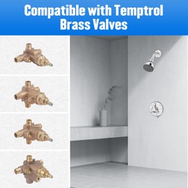 Universal Seats Removal Tools for Symmons Temperature Control Valve, Multi-purpose Removal Tool, Fit Electric Wrenches, Steel Construction