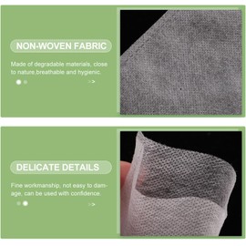 200 Bolsas Biodegradables de Cultivo No Tejidas para Plantas Permeabilidad al Agua Ideales para Viveros y Jardines en Macetas de Tela