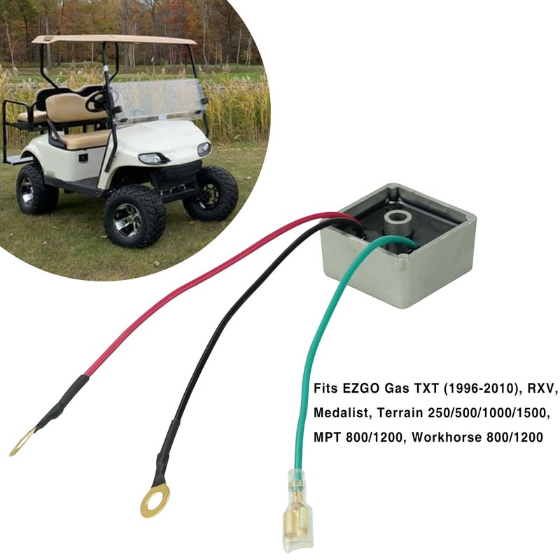 Voltage Regulator Rectifier Replacement for E-Z-GO 1994-UP TXT Golf Cart
