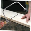 TEHAUX 1 Set Coping Saw with Wooden Handle Portable Hand