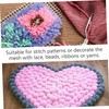 SEWACC DIY Hook Rug Mesh Latch Hook Canvas Blank Netting