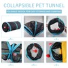 Cat Tunnel, Andiker Cat Tunnel with 2 Holes, Foldable Washable