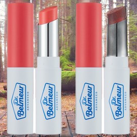 THE FACE SHOP Lip Gloss Lip Makeup Smooth Dr. Belmeur Cica Touch Color Lip Balm Coral 2pcs 5.5g / 더페이스샵 립글로스 립메이크업 스무스 닥터벨머 시카터치 컬러 립밤 코랄 2개 5.5g