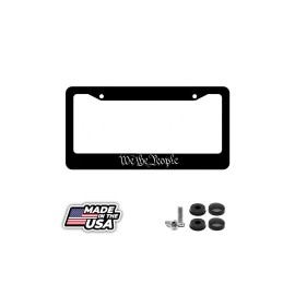 BLVD We The People 2nd Amendment American USA Patriot America License Plate Frame
