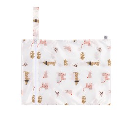 LÄSSIG Reusable Wet Bag 2 Pieces/Wet Bag Little Mateys Spicy Orange