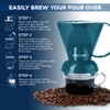 Clever Coffee Dripper and Filters, Large 18 oz| Barista's Choice|