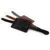 Londo Leather Sun Visor Organiser Car Interior Accessory with Credit