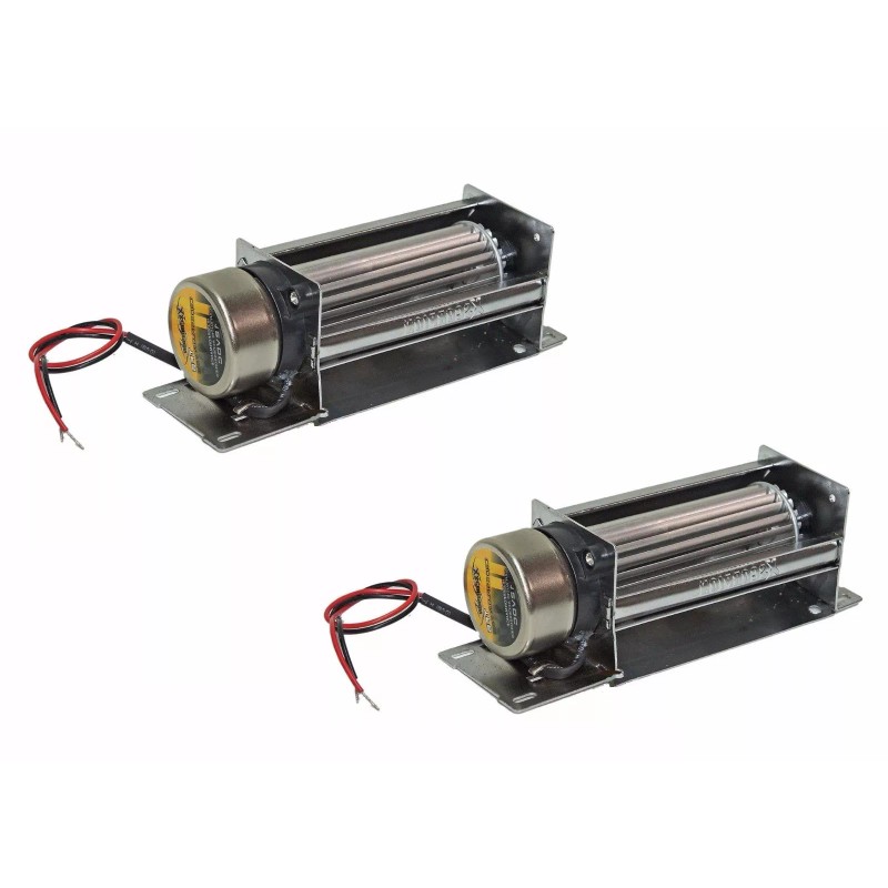 Xscorpion 2pcs 5" Cross Flow Car Stereo Amplifier Cooling Fan