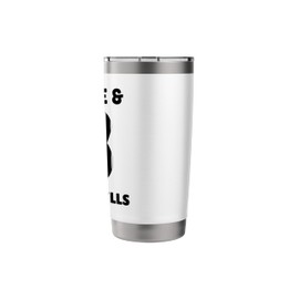 Funny Kettlebells Workout Coffee Lover Exercise Fitness Stainless Steel Insulated Tumbler