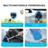 deuvuo 18 Pcs Windshield Cleaning Tool, Expandable Car Window Cleaner