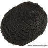 8MM Afro Wave Toupee for Men Human Hair System Thin