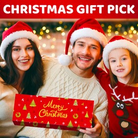 HAPPYPOP Christmas Gifts for Teens Women - Red Christmas Stockings Teen Girls 2025 Secret Santa Socks Fuzzy Stocking Stuffers Horse Gifts