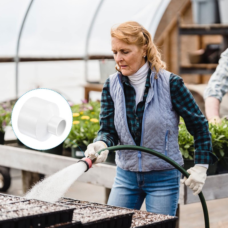 PATIKIL PVC Reducer Pipe Fitting 75mm to 32mm ID, Straight