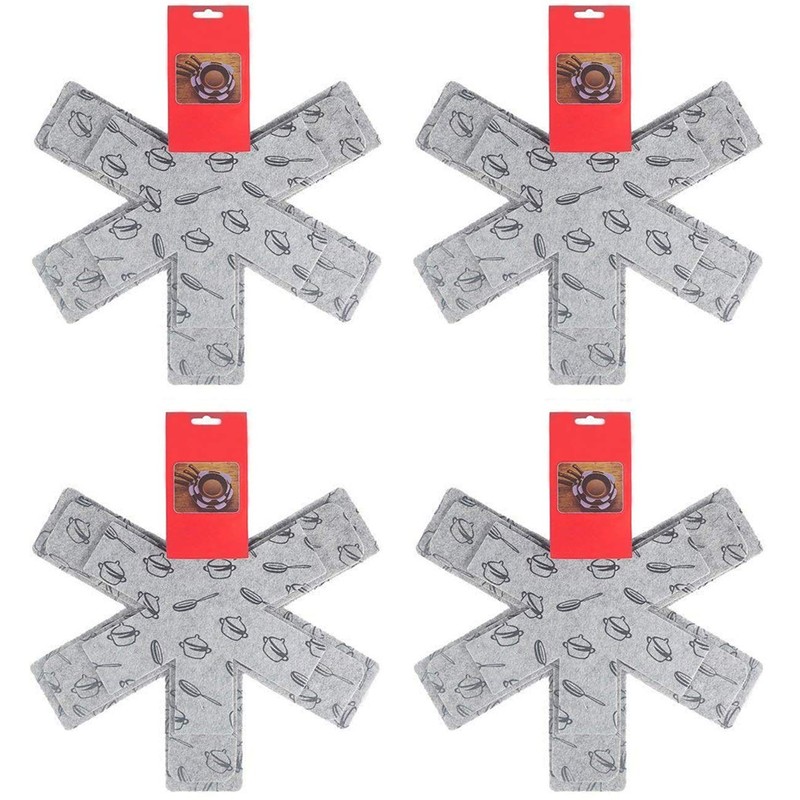Acronde 12PCS Pot & Pan Protectors Cookware Protector Set Divider