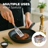 2Pcs Stainless Steel Spatula Set,Mini Serving Spatula for Kitchen Use,Metal