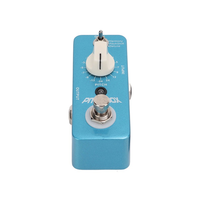 Guitar Pitch Shifts Pedal Metal Blue Reverb Effect Pedals with