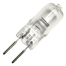 Plusrite 3308 JC100/CL/G6.35 Bi Pin Base Single Ended Halogen Light Bulb