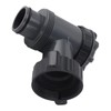 Swimming Pool Plunger Valve 38mm ABS Anti Clogging Efficient On