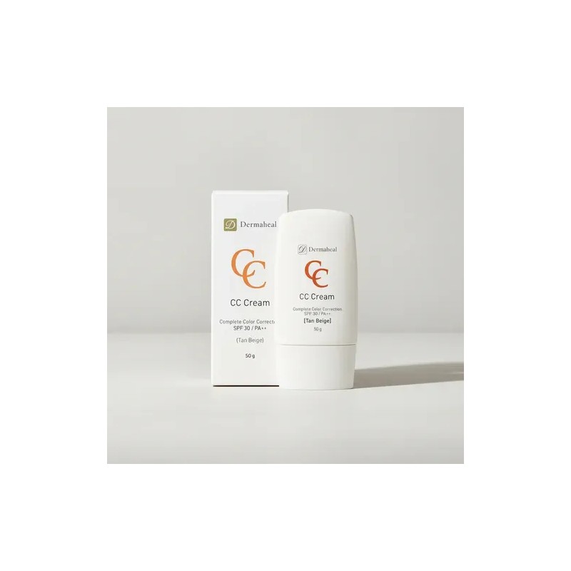Protector Solar Cc Cream Tan Beige Dermaheal
