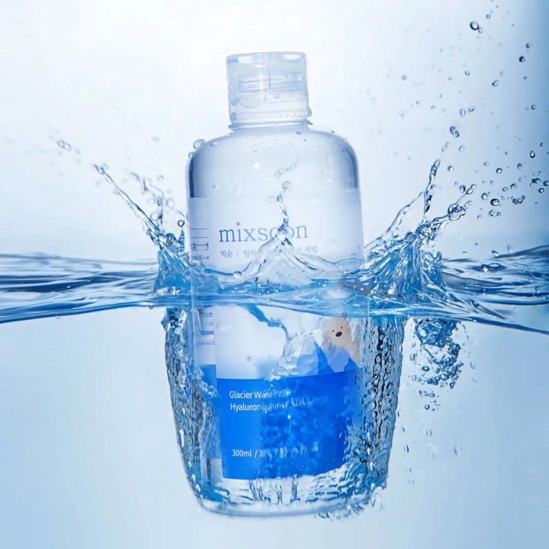 Mixsoon Glacier Water Hyaluronic Acid Serum 300ml Día/noche