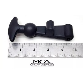 BUYERS SALTDOGG DRIVE ASSEMBLY ENGINE SHROUD 4-3/4 RUBBER HOOD STRAP PIN 3002398