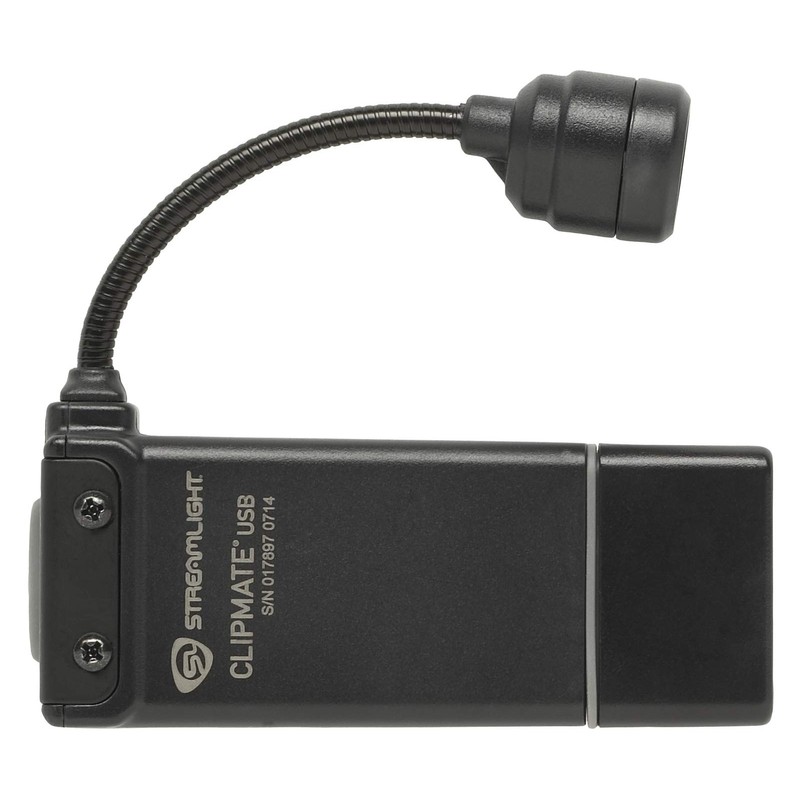 Streamlight 61126 ClipMate 70-Lumen 500-Candela Rechargeable Hands-Free Clip-On Light with