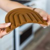 Just Simplicity - Premium Silicone Trivet Set, Freestanding Bendable Design,