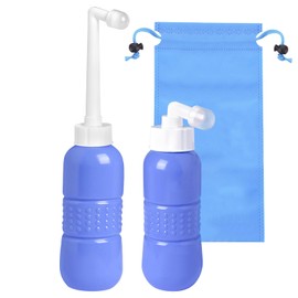 YumSur Portable Bidet, Personal Bidet Sprayer for Personal Hygiene Handheld,Pregnant Women Cleansing, Postpartum Clean, Handheld Travel Bidet with 450ML Water Capacity and Retractable Spray