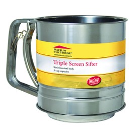 Tablecraft 5 Cup Triple Screen Sifter