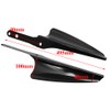 H RUO Front Fork Mount Wind Deflectors Windshield for Harley