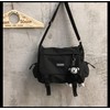 Inshere Aesthetic Crossbody Bag with Cute Ornament, Casual Shoulder Messenger