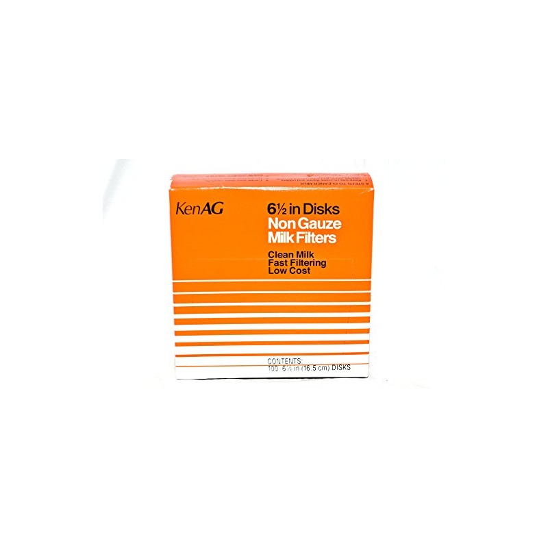 6-1/2" Milk Filter Disks Non-Gauze 100pk, D110 (5)