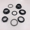 8pcs 1" Threaded Bicycle Headset Combo- Gas Motorized Bicycle (Black)