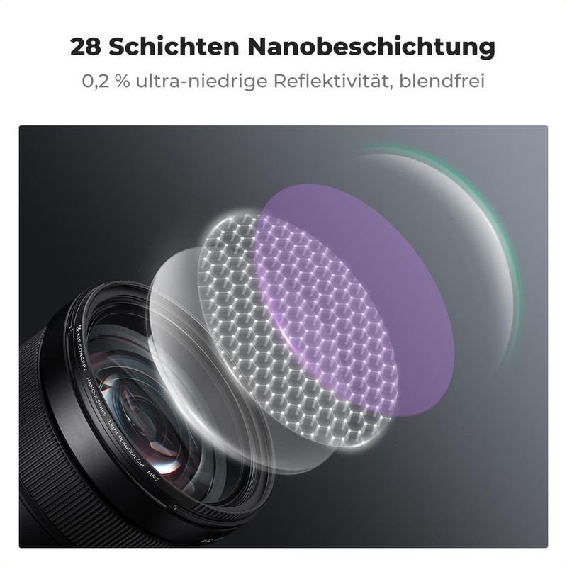 K&F Concept Nano-X 72 mm Natural Night Filter Astroklar Night